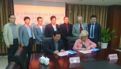 意大利坎帕尼亚大区卡尔德雷利医院与市一院签定友好合作协议