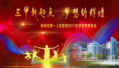 <strong>三甲新起点 铸就新辉煌- -我院举行2017迎新春联欢会</strong>
