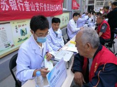 我院青年志愿者、博士义诊团走进奎山街道塔南社区