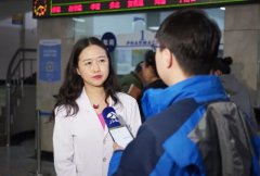 江苏卫视新时空记者来院专访十三届全国人大代表李甦雁