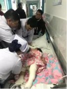 一岁烧伤宝宝突发抽搐40分钟 市一院开通急救绿色通道多科联合接力抢救转危为安