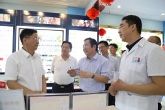 市委常委、宣传部部长冯其谱一行莅临我院调研党建工作