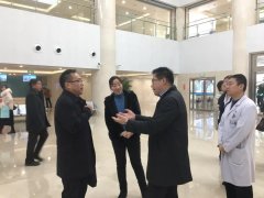 市委统战部来我院检查院农工党支部建设情况