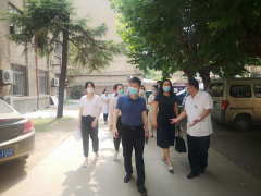 省卫健委调研组莅临我院和平社区卫生服务中心调研