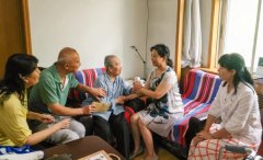 我院看望慰问抗战离休老干部