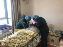 积极响应国家就地过年号召 大年三十市一院“互联网+护理服务”把健康送上门