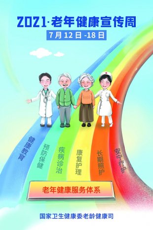 【转载|尊老敬老爱老】第二批老年健康教育科普视频及2021年老年健康宣传周海报发布