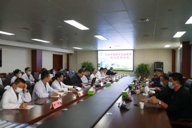 徐州市残联赴市一院检查督导低视力康复、肢体康复工作