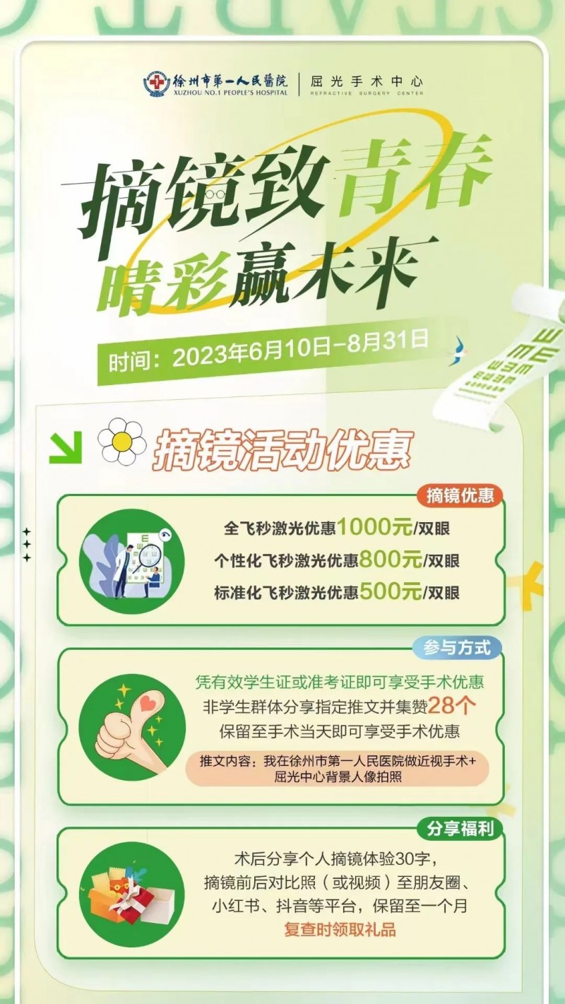 三甲医院又迎“摘镜热潮”，专属福利持续进行中