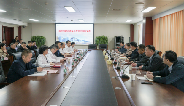 淮北市濉溪县考察团一行赴徐州一院调研座谈 共谋发展新思路